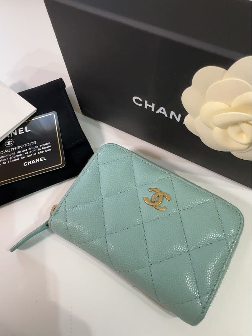 CHANEL パース　ジップ