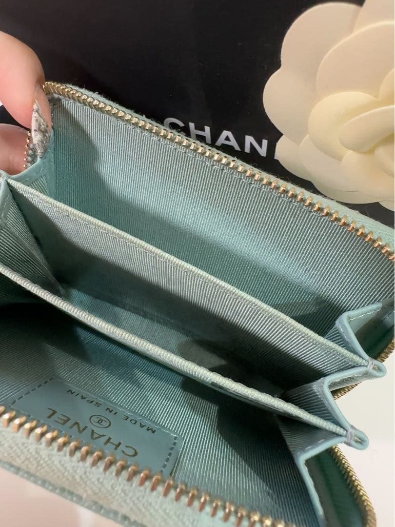 CHANEL パース　ジップ