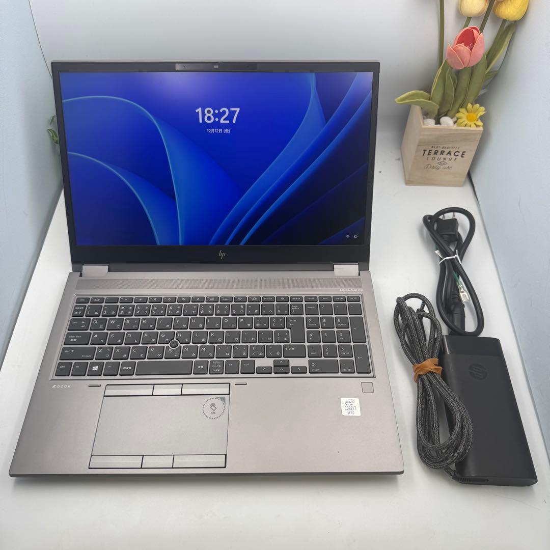 Windowsノート本体 HP ZBook Fury 15 G7 i7-10850H/32GB/1TB
