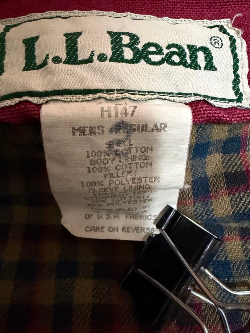 最終値下げ【70-80’s USA製】L.L.Bean ハンティングジャケット