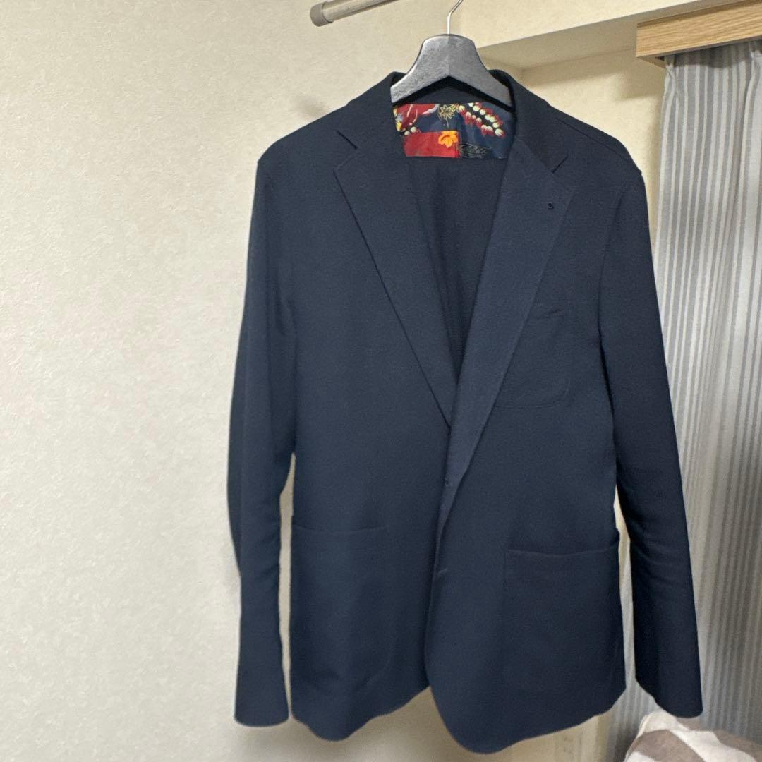 SOPHNET. ネイビー テーラードジャケット　セットアップ
