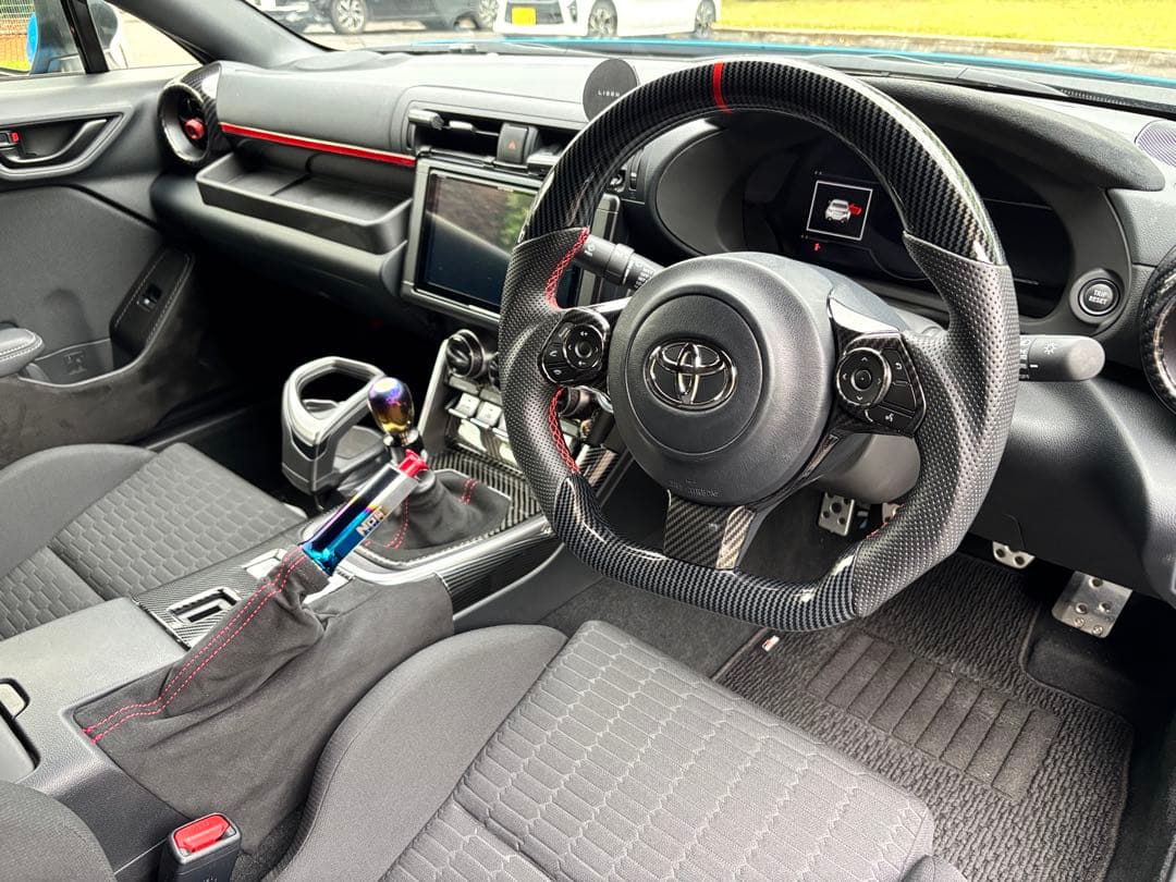 GR86 BRZ カーボンステアリング
