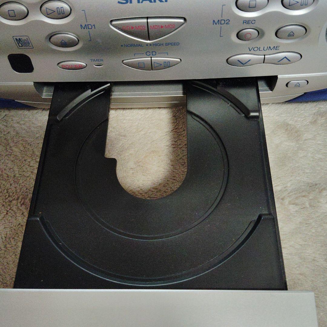 SHARP MD-F200 ポータブルコンポ　ジャンク