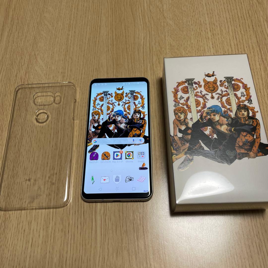 ジョジョ スマホ 本体 L-02K White