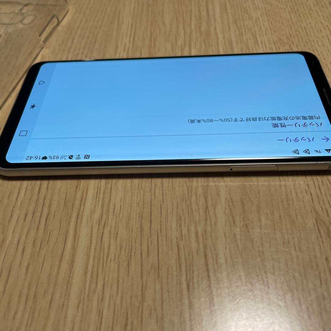 ジョジョ スマホ 本体 L-02K White