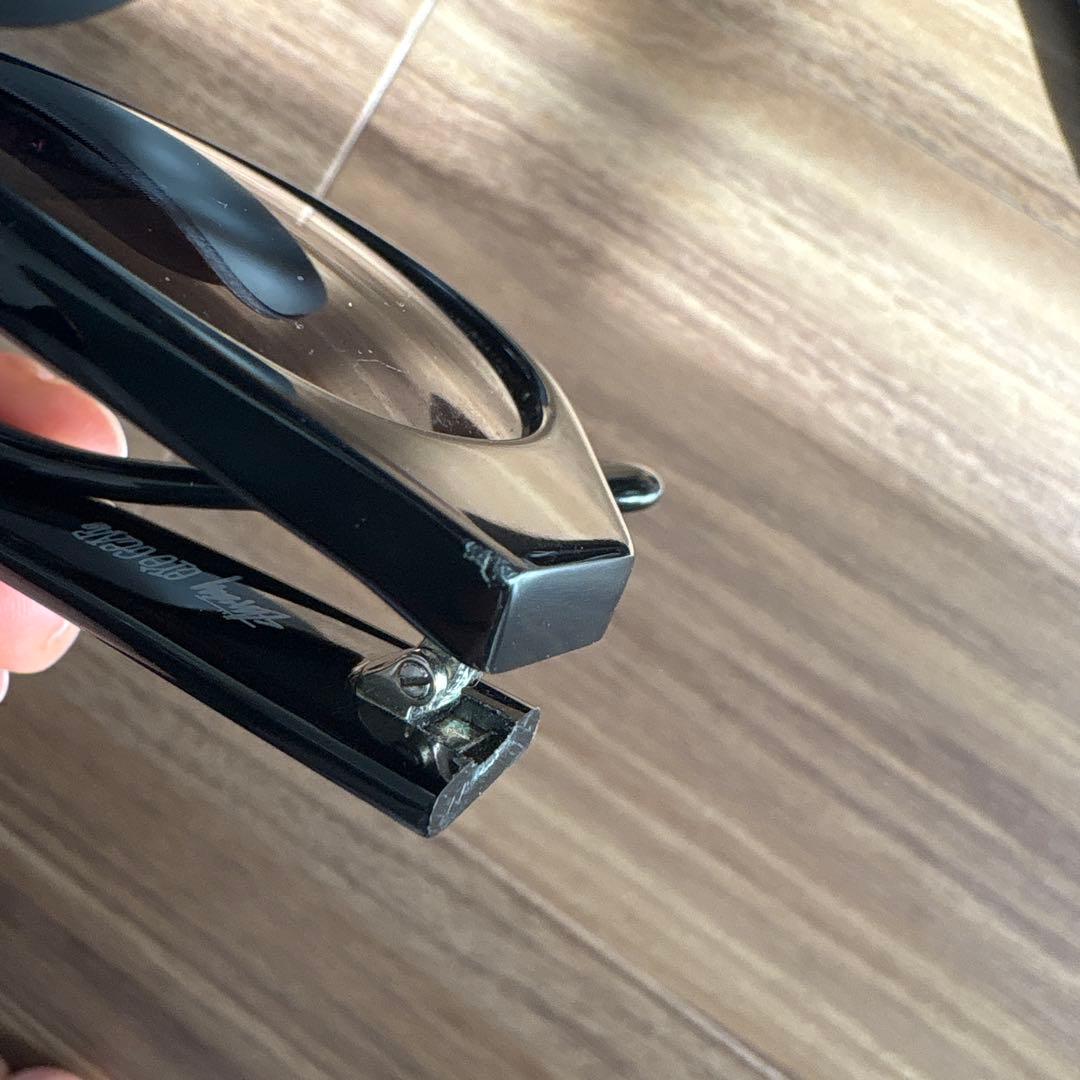 STUSSY ステューシー サングラス 黒 付属ケース付き