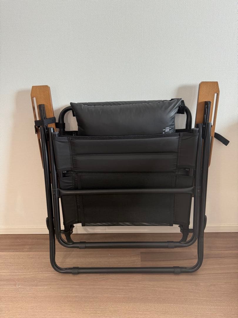 アッソブ リクライニングローバーチェア ブラック クッション付きAS2OV