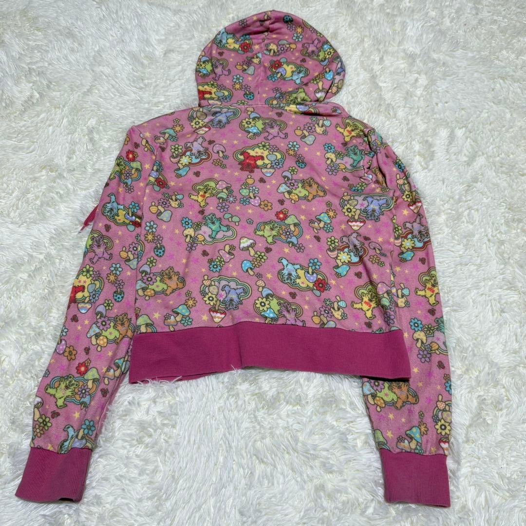 【希少モデル】ヒステリックグラマー BEAR DREAM 総柄ジップパーカー