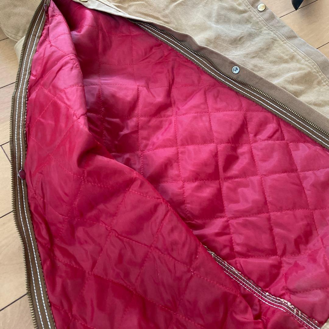 ★USA製★ Carhartt 中綿キルティング　オールインワン　つなぎ