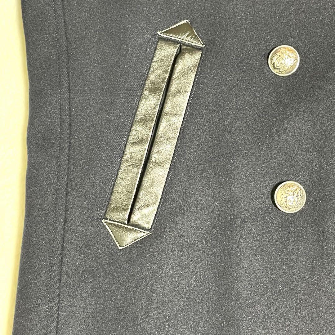 Paul Smith ナポレオンコート Pコート カシミヤ混 銀ボタン