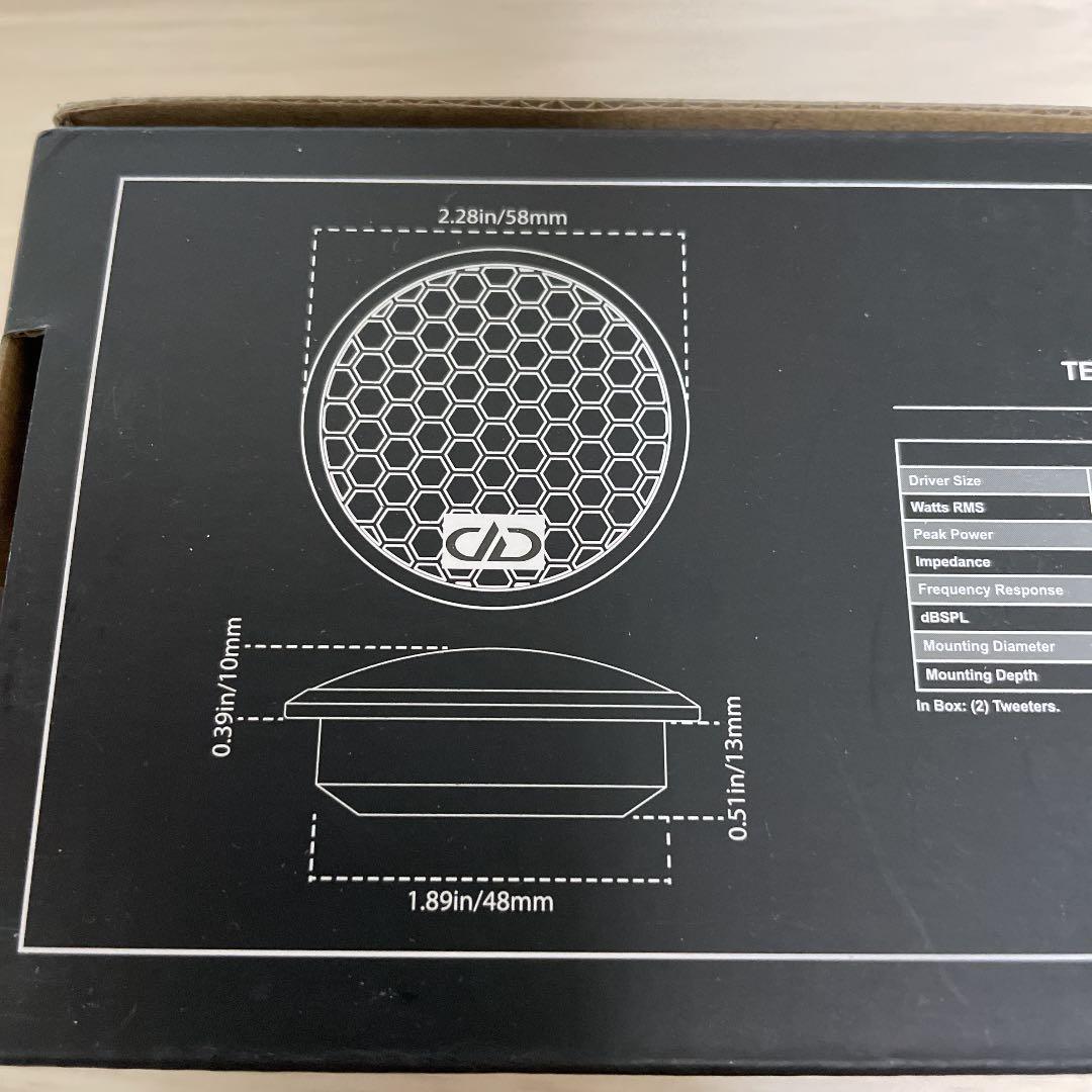 カーオーディオ DD AUDIO ツイーター アンプ スピーカー サブウーファー