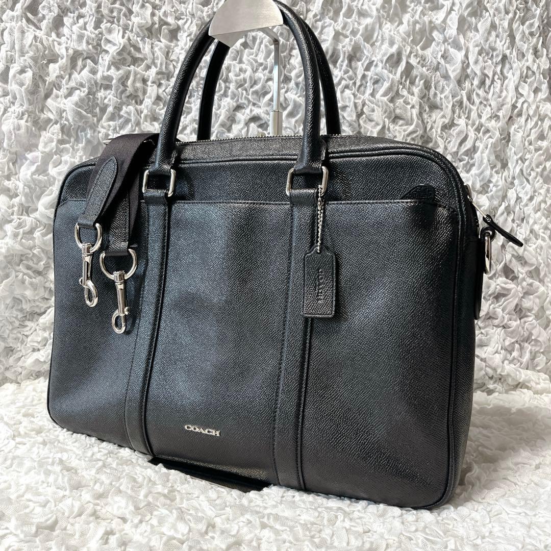2way✨COACH ビジネスバッグ ブリーフケース　ショルダーバッグ　レザー