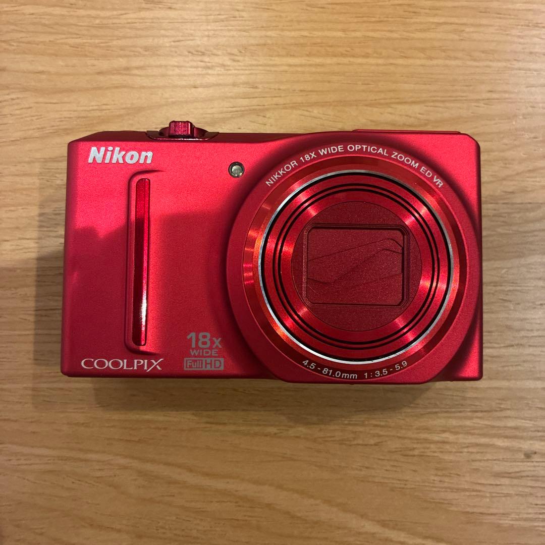 Nikon COOLPIX S9100 レッド