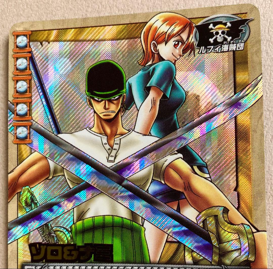 【ワンピースカード旧裏】ゾロ & ナミ BP-T01 海賊団の双翼 UR
