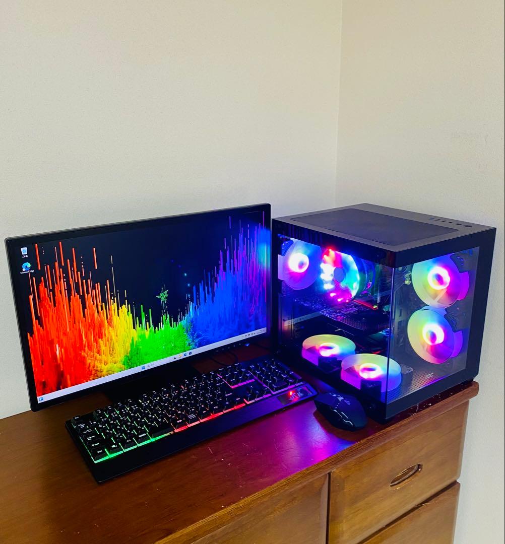 【Ryzen 7 5700X以上！】ゲーミングPCフルセット GTX1050ti