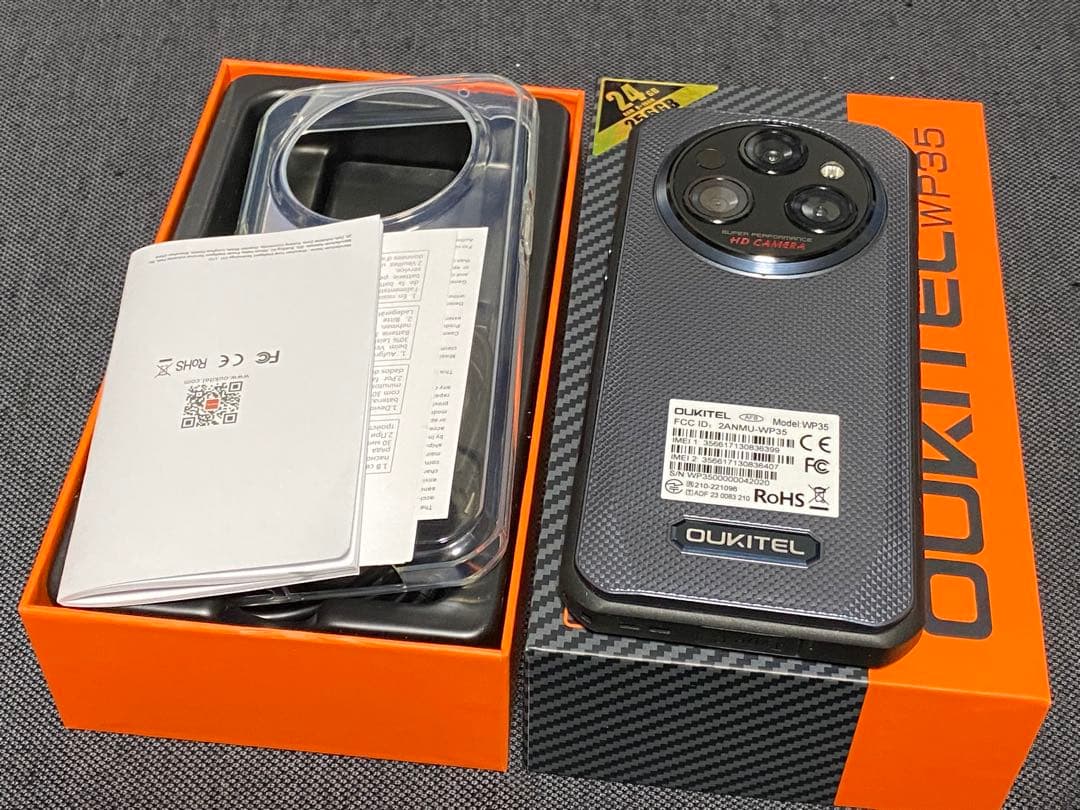 OUKITEL WP35 256GB タフネススマホ