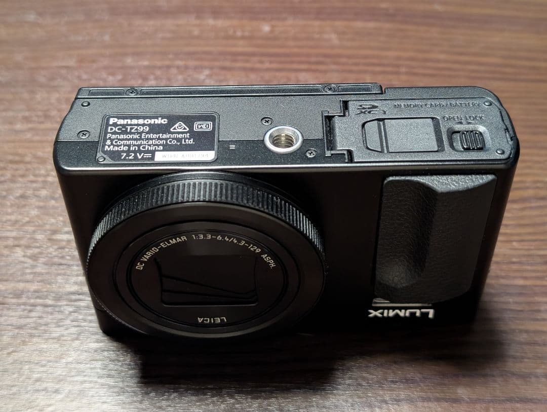 【中古きれい】Panasonic DC-TZ99-K コンパクトデジタルカメラ