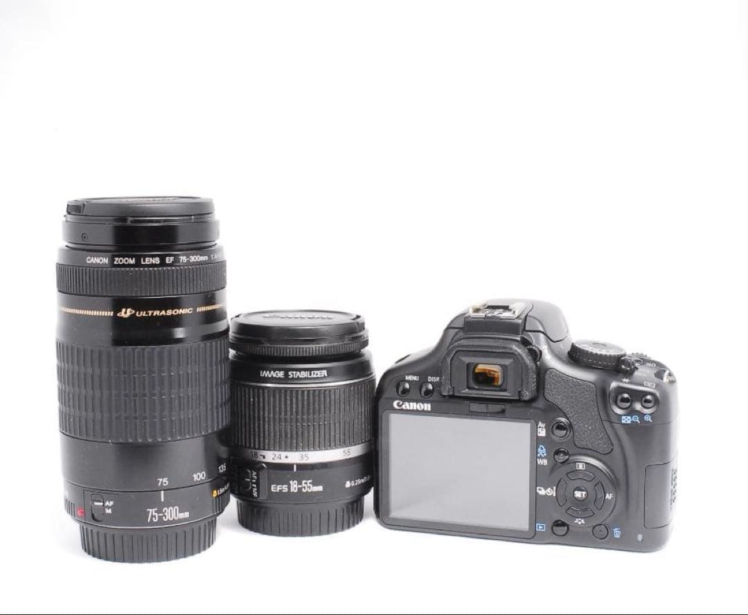 ⭐️遠くまで撮れる⭐️Canon Kiss X2 ダブルレンズセット