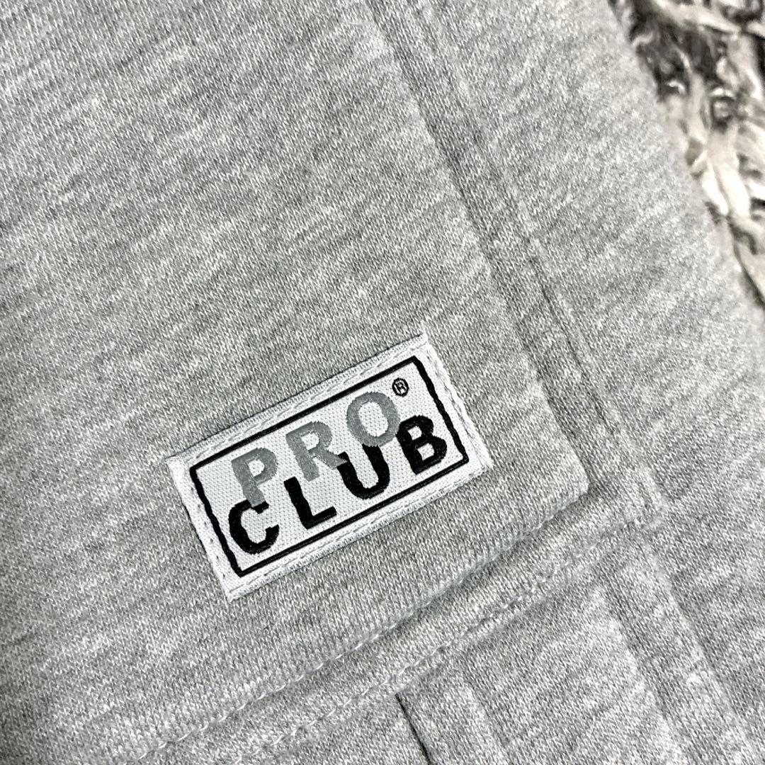 Proclub プロクラブ　スウェット カーゴパンツ　グレー　バギーパンツ　XL