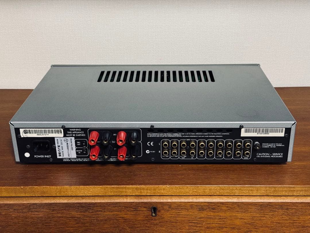 ARCAM A80 プリメインアンプ リモコンあり