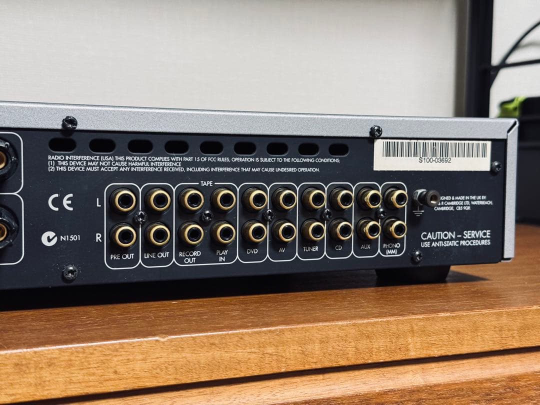 ARCAM A80 プリメインアンプ リモコンあり