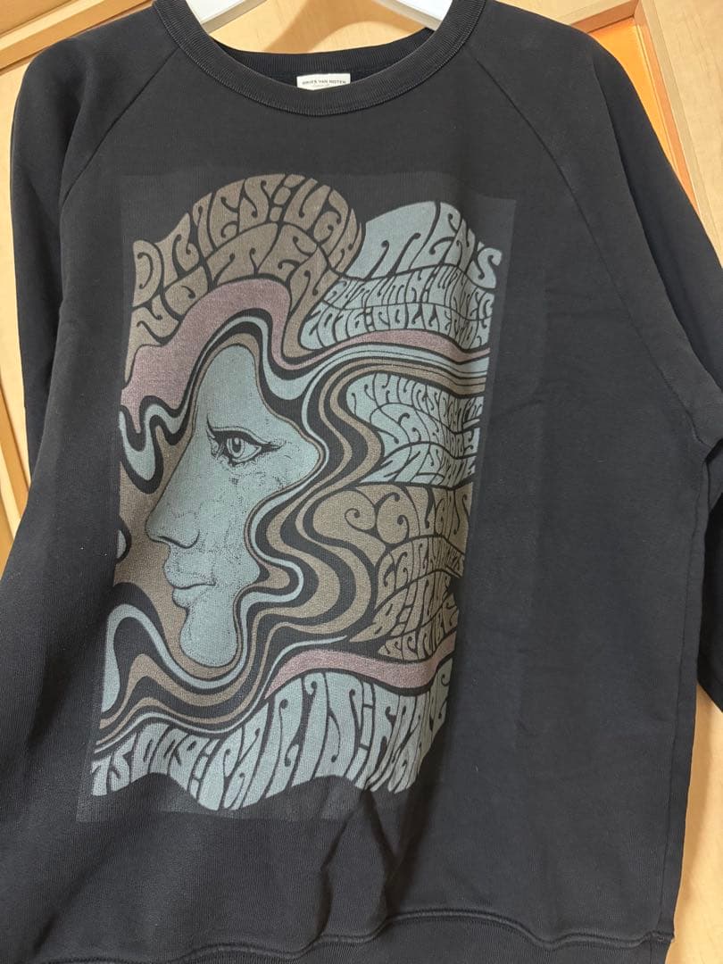 DRIES VAN NOTEN 16-17AW プリントスウェット