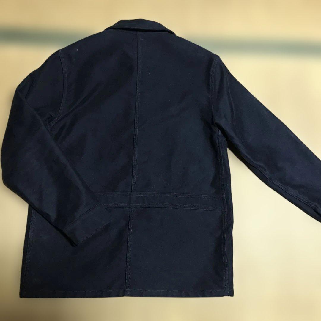 FOB FACTORY フレンチカバーオール ネイビー サイズ2