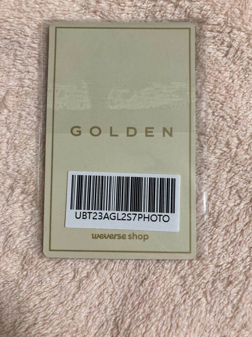 ジョングク GOLDEN ラキドロ トレカ ショーケース