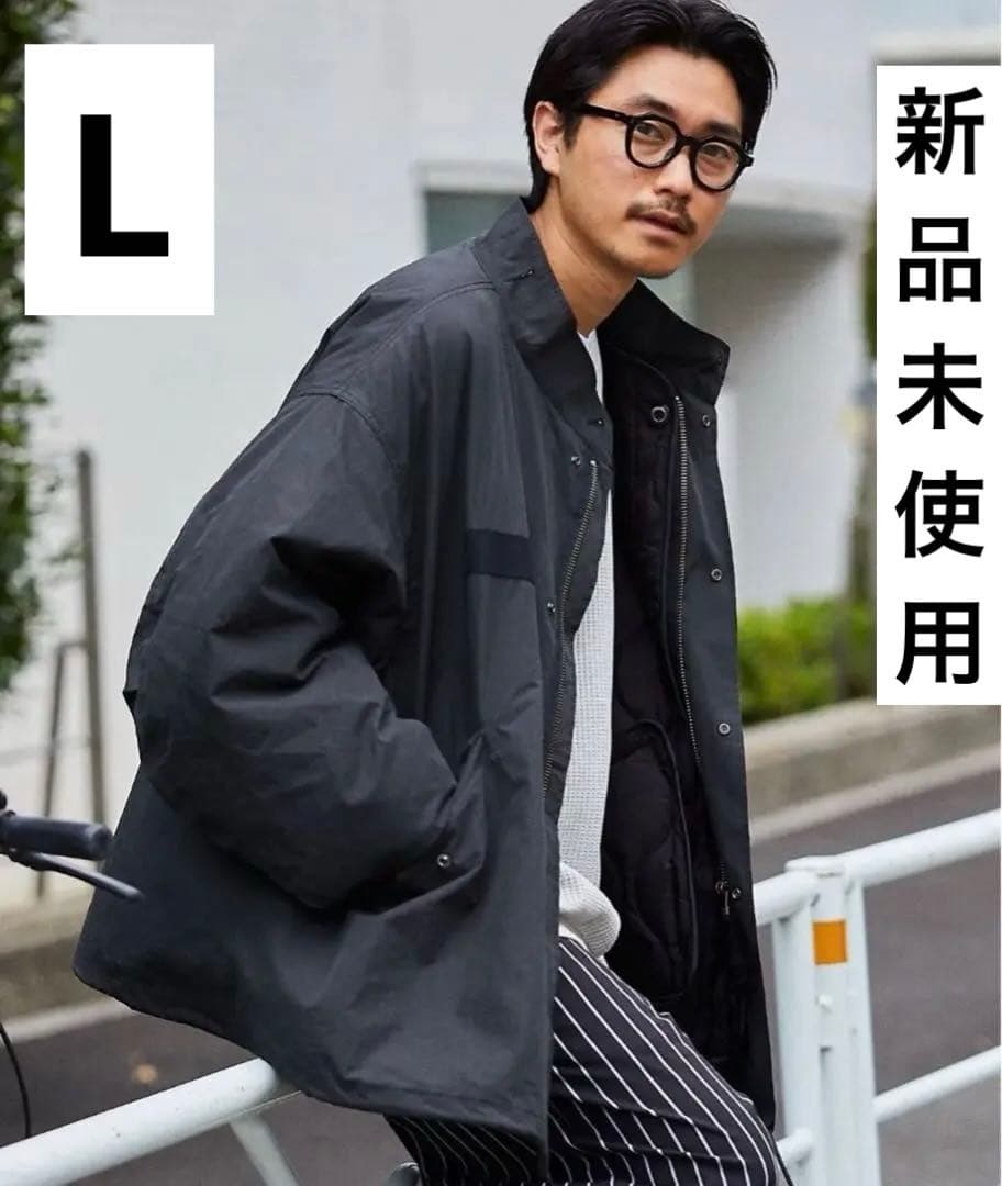 FREAK’S STORE ビッグシルエット ライナー付　ショートモッズコート