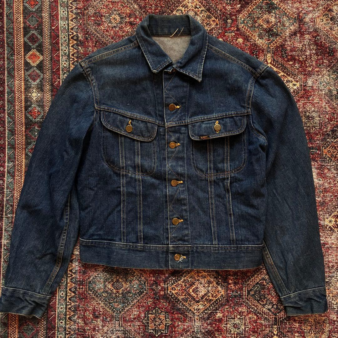ち*あ様 lee 70s初期　101j デニムジャケット　濃紺　ドス黒