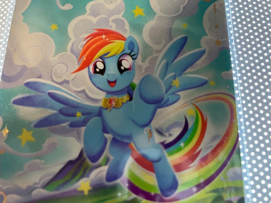 マイリトルポニー　カードゲーム レインボーダッシュ　主人公カード