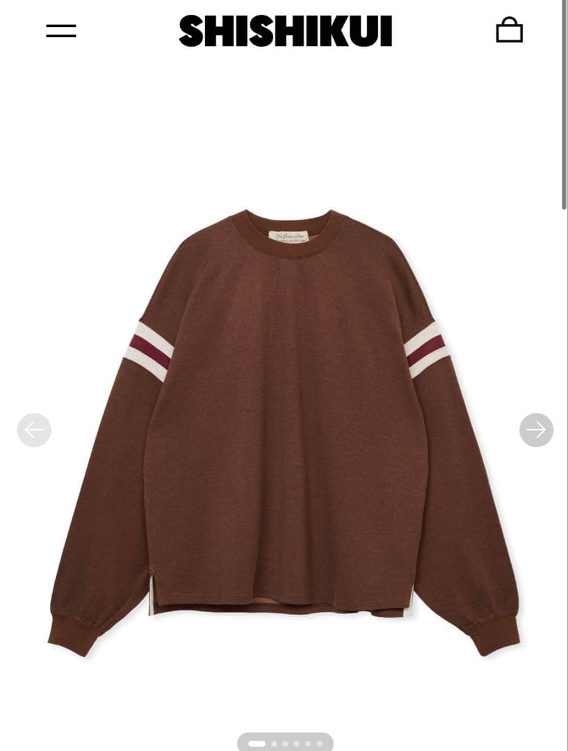 トップス SHISHIKUI football It /BROWN