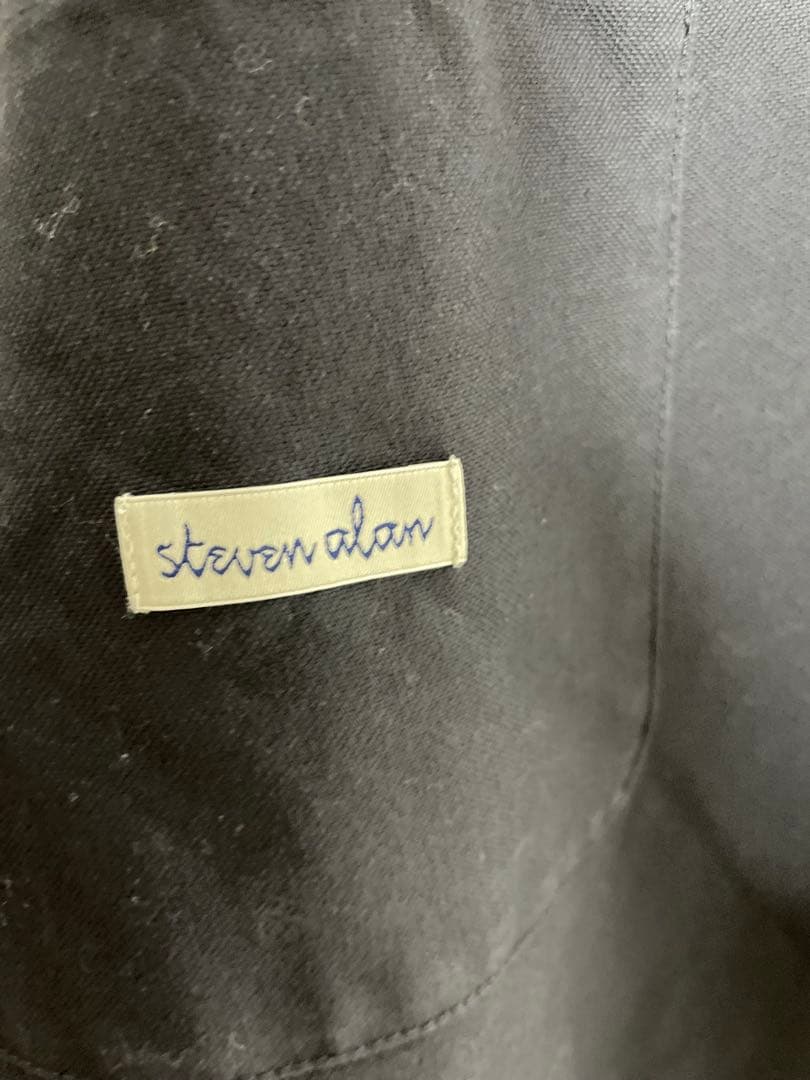 スティーブンアラン ダック4BダブルブレステッドジャケットナローM 濃紺