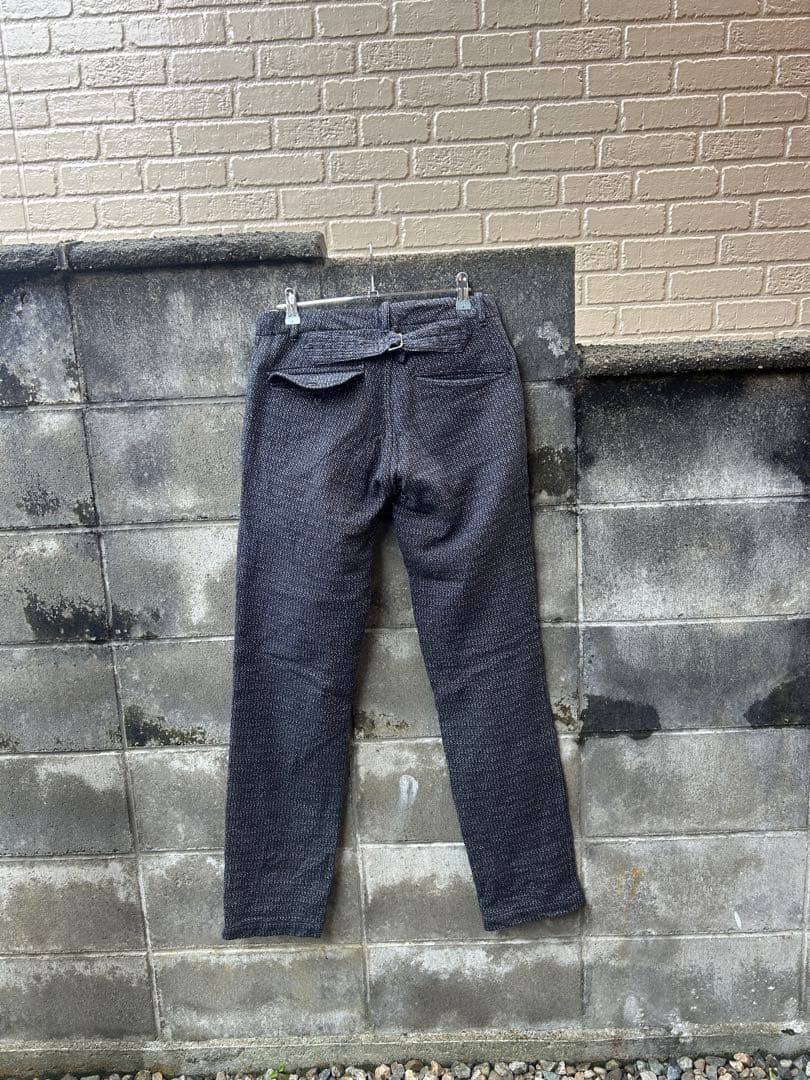 WESTRIDE ウエストライド ワークトラウザー ごま塩　ビーチクロス