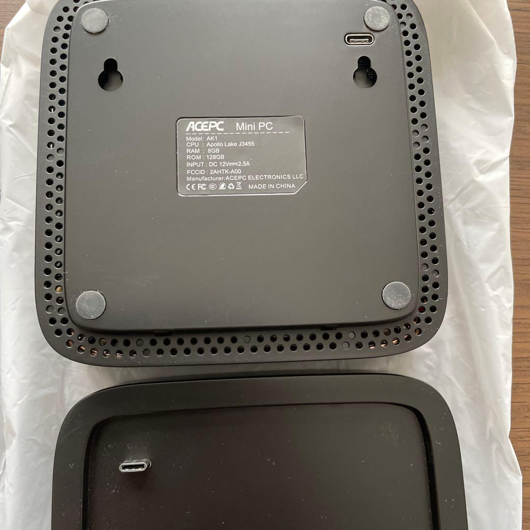 中古　Windows11Pro ミニPC 8GB DDR3 128GB　初心者