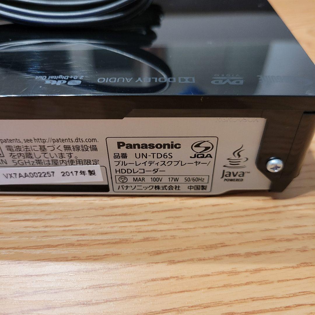 パナソニック ポータブルテレビチューナー UN-TD6S Blu-Ray DVD