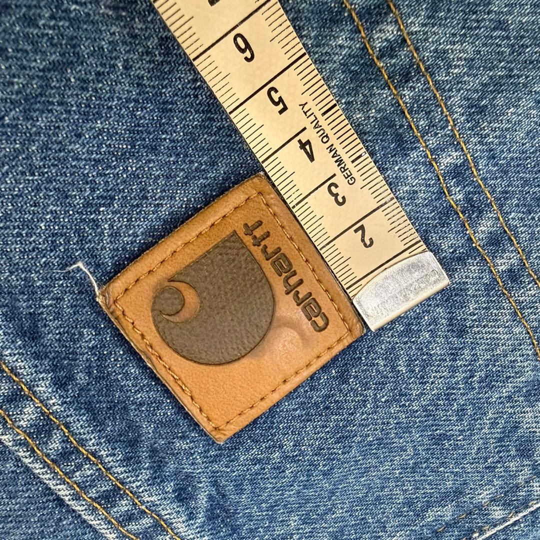 USA製　カーハートデニムダブルニーパンツ　B73 DST w36x30