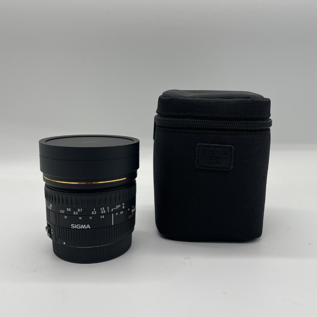 レンズ(単焦点) SIGMA 8mm 1:3.5 EX DG Fisheye for Canon