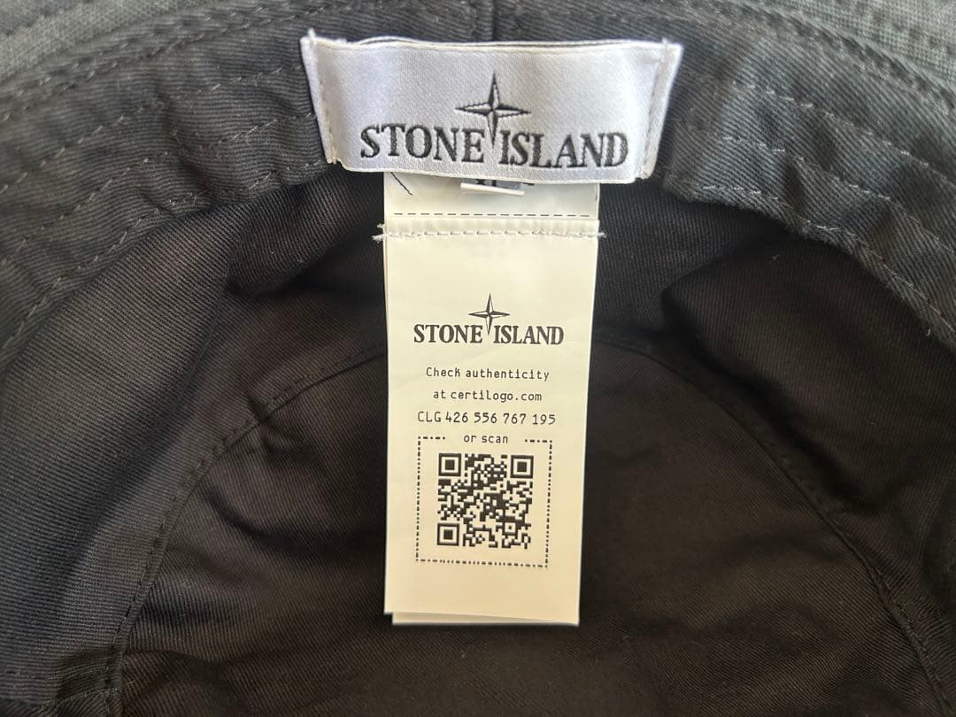 【お値下げ】STONE  ブラック バケットハット