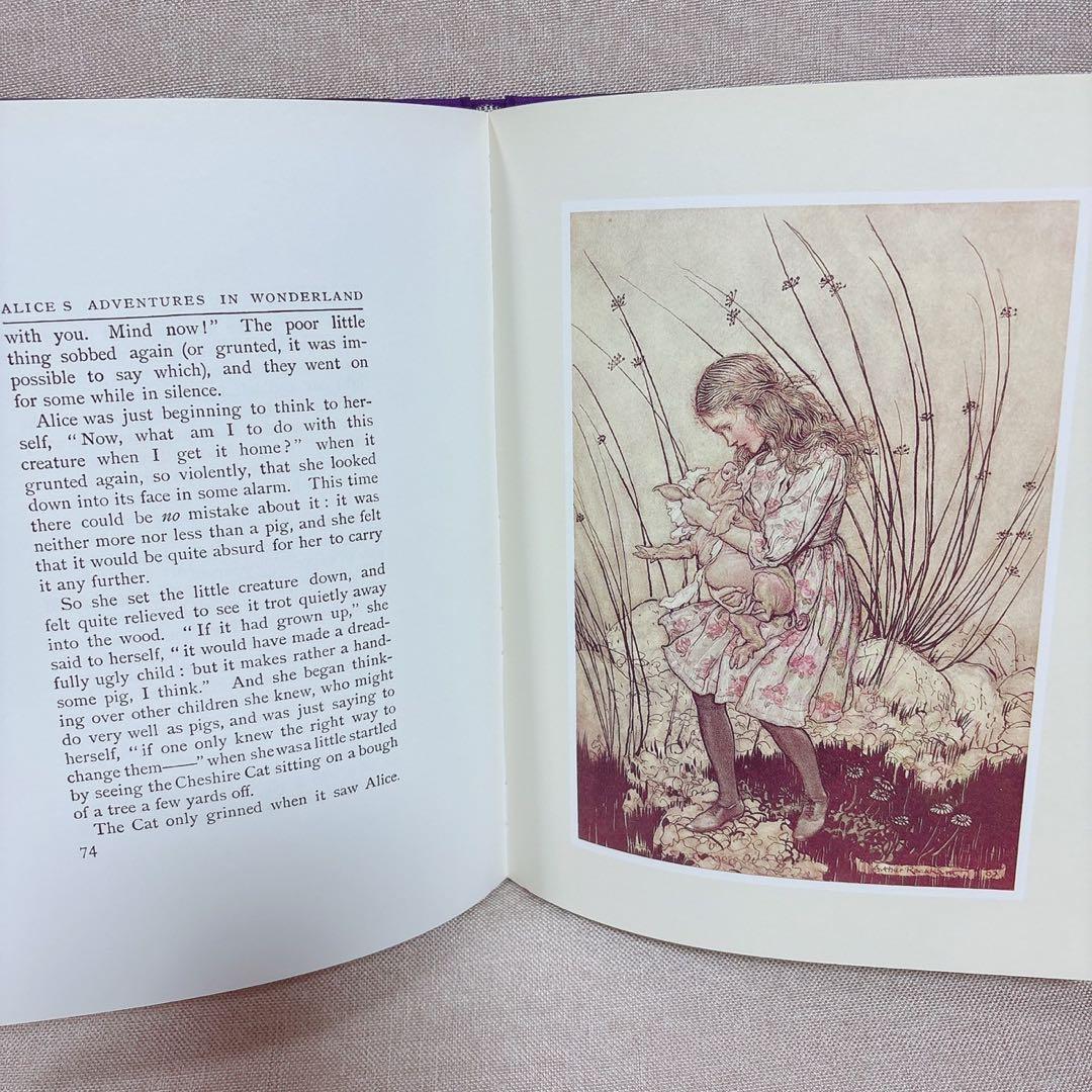 不思議の国のアリス アーサー・ラッカム挿絵付き