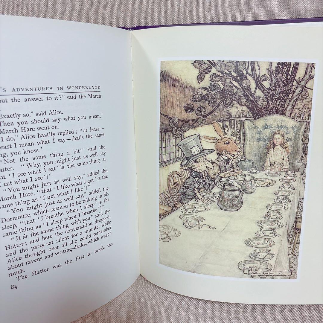 不思議の国のアリス アーサー・ラッカム挿絵付き