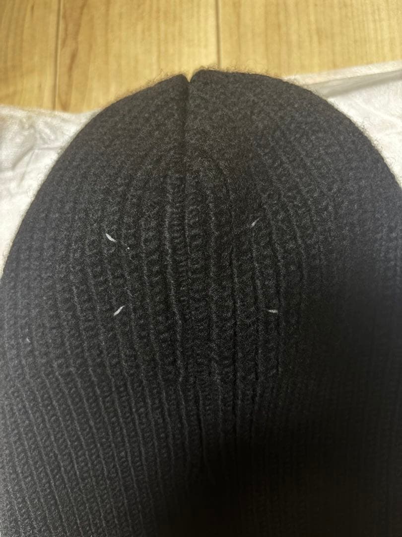 Maison Margiela ニット帽 ビーニー Mサイズ ブラック