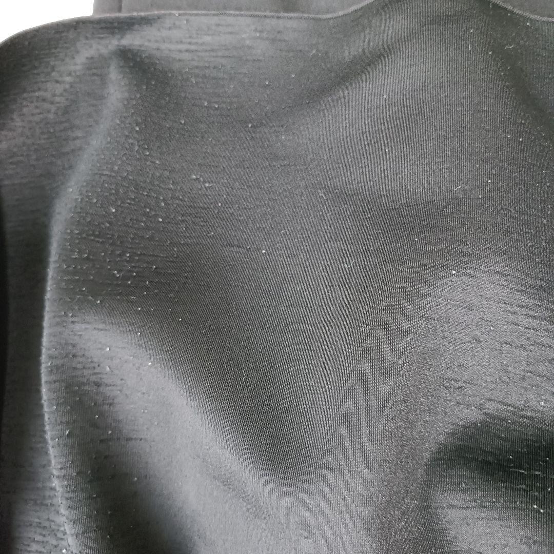 【アルマーニ コレツィオーニ】ロングワンピース　ノースリーブ　フレア　ブラック