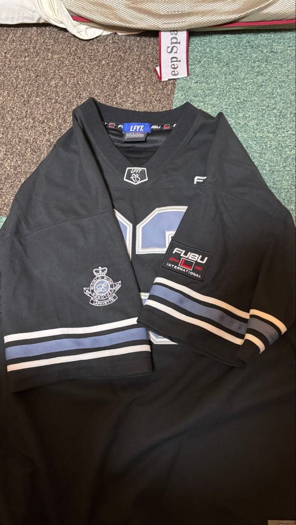 FUBU×LFYT フットボールシャツ