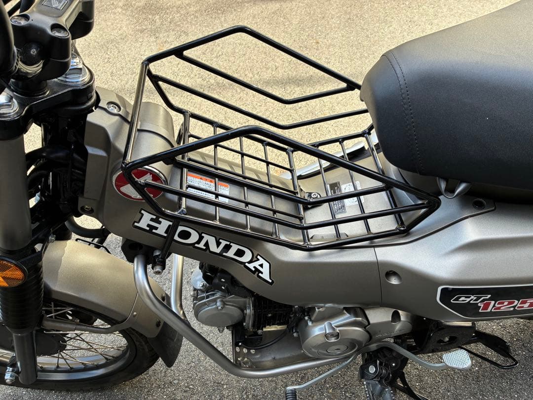 HONDA CT125 ハンターカブ　ワールドウォーク製センターバスケット