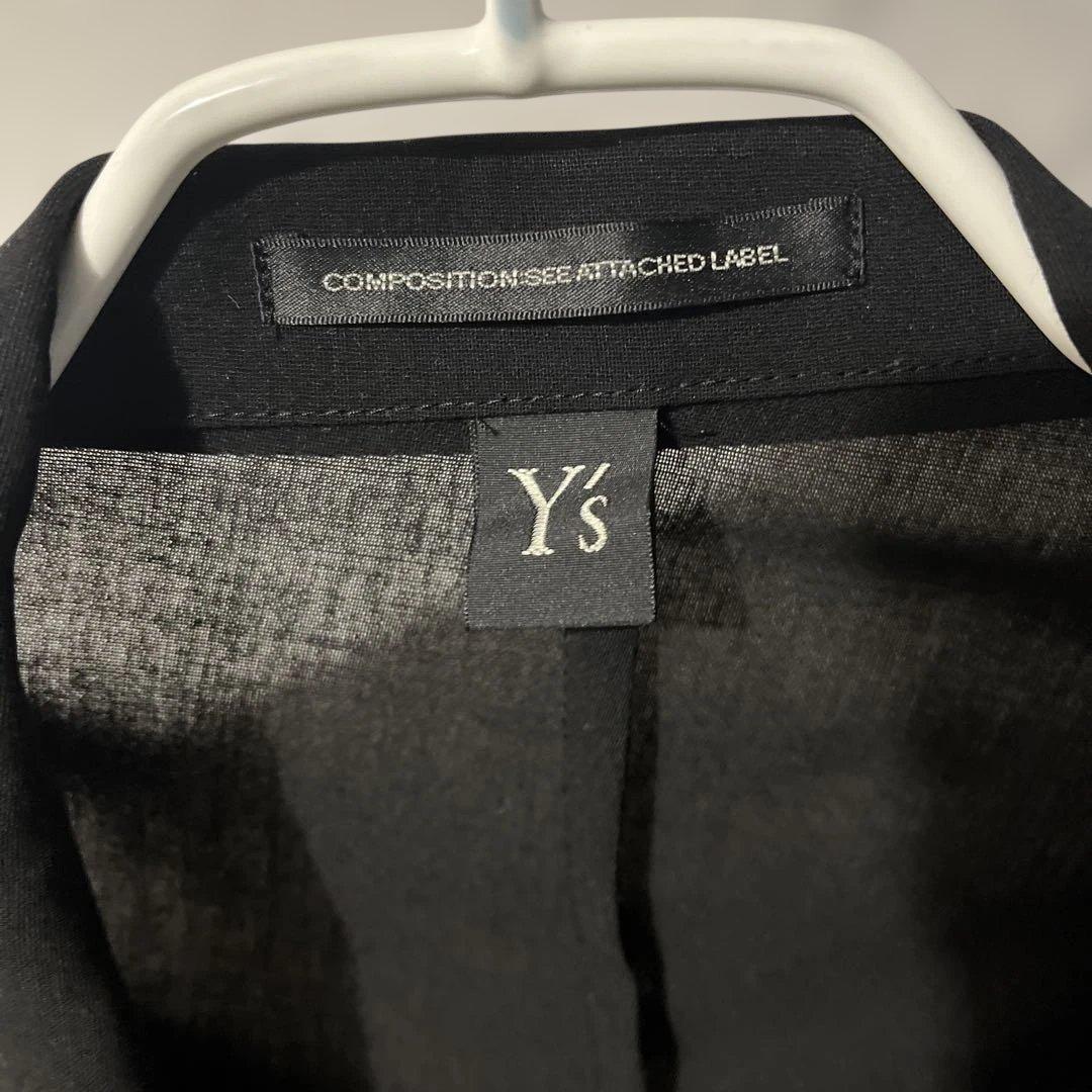 Y's ブラック テーラードジャケット
