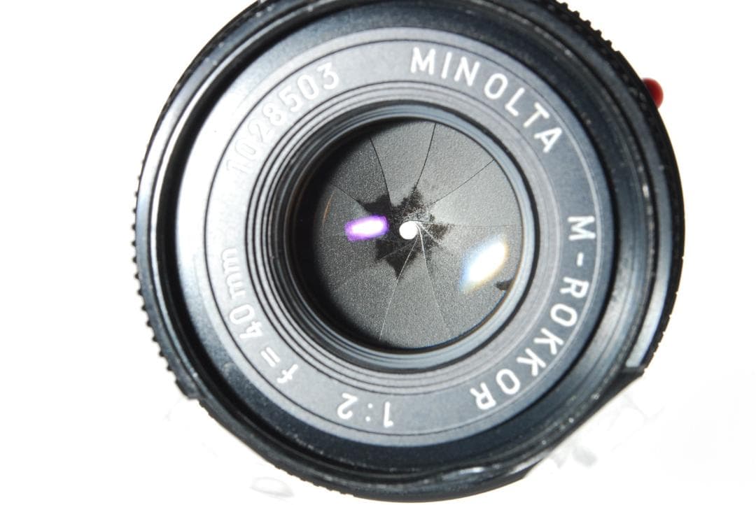 ミノルタ Minolta M-ROKKOR 40mm F2