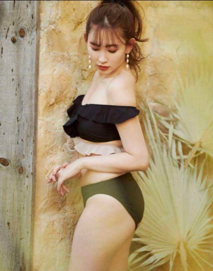 水着・ラッシュガード her lip to Two Tone Frill Swimwear