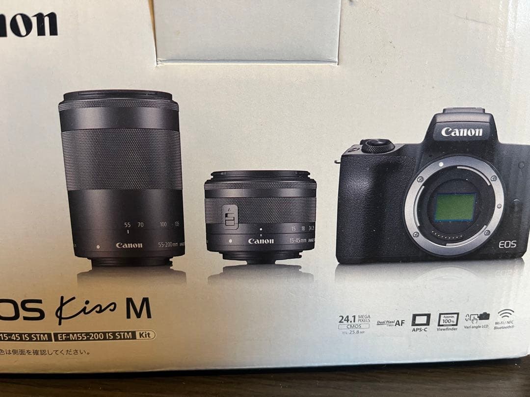 Canon EOS Kiss M ミラーレスカメラ キット