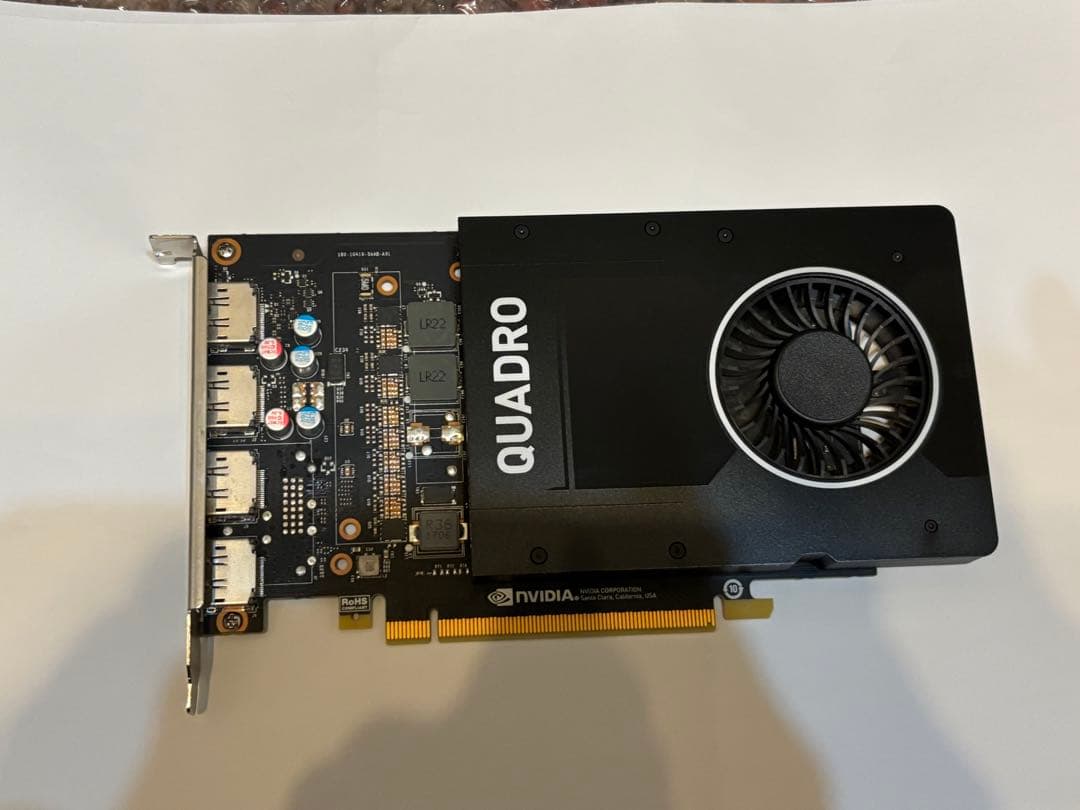 完動品　NVIDIA QUADRO P2000グラフィックボード